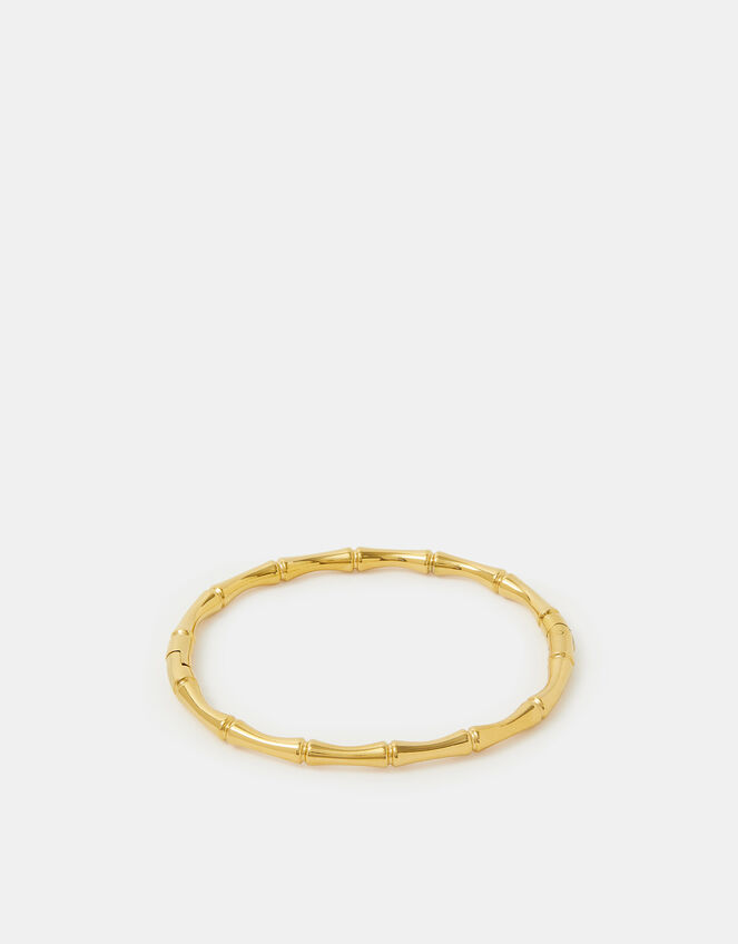 Stainless Steel Bamboo Bangle, , large