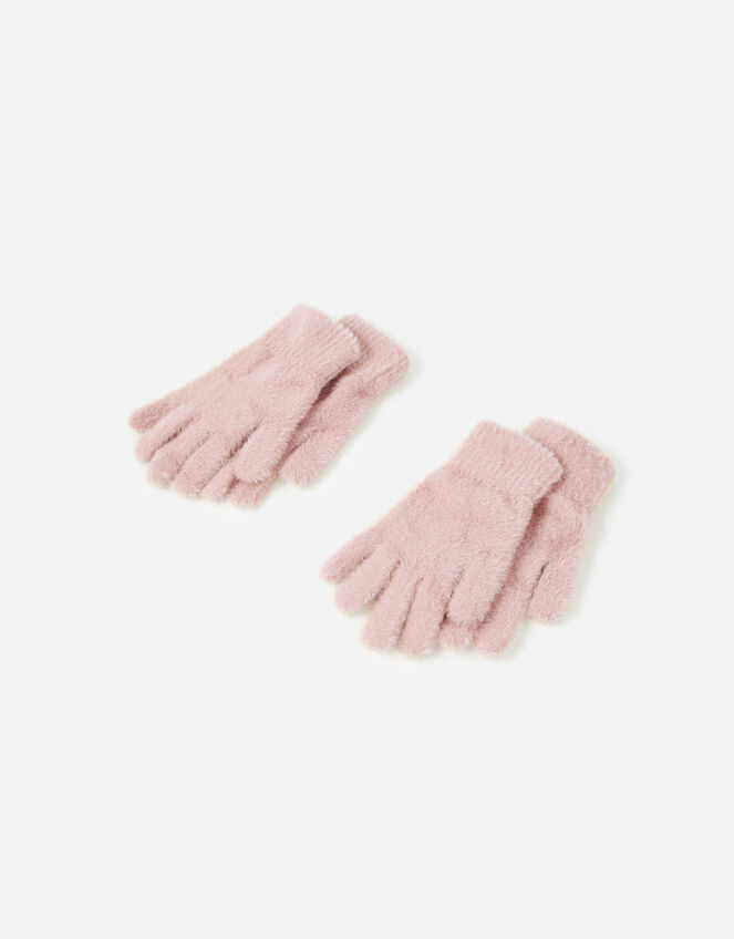 Stretch Fluffy Glove Twinset, , large