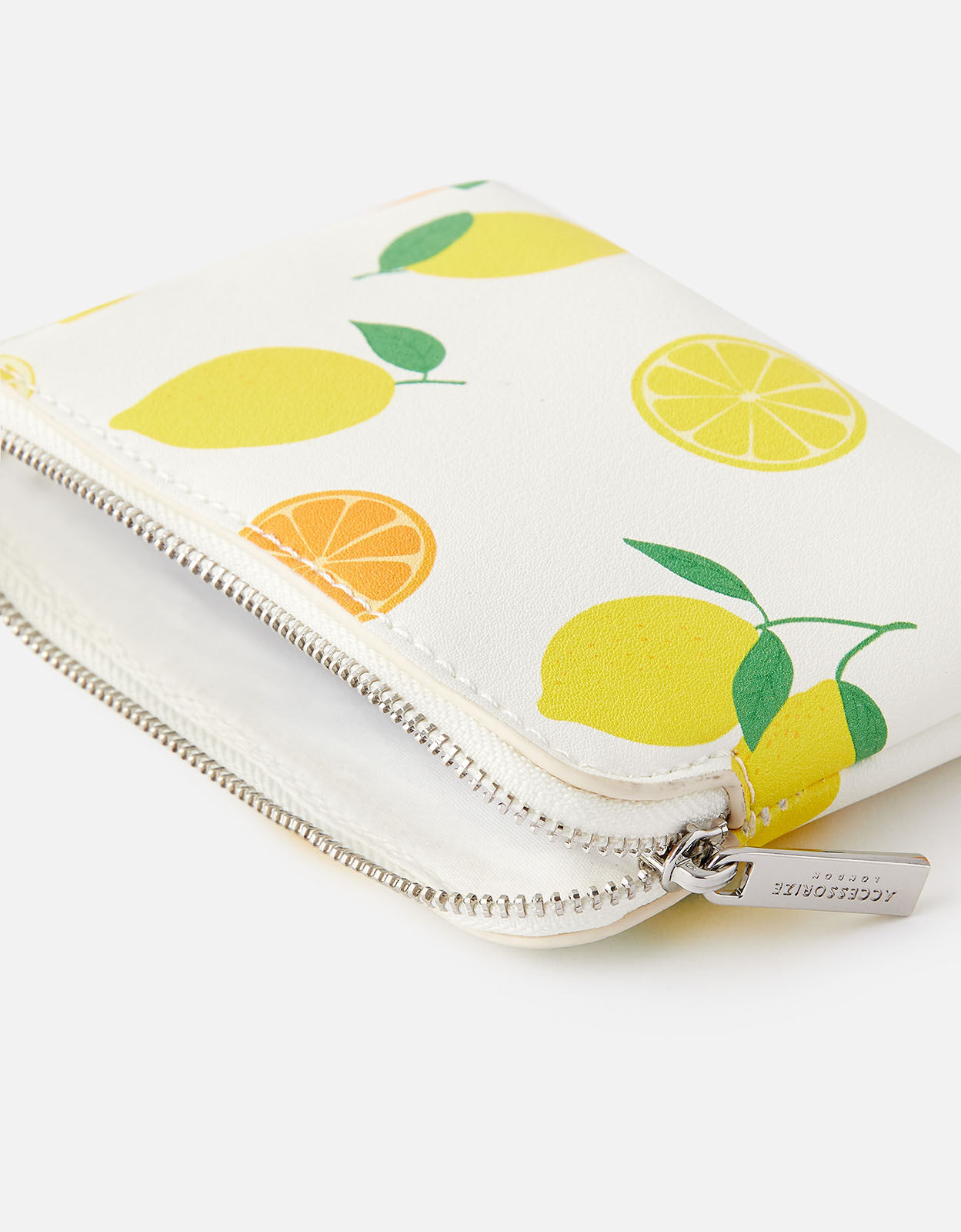 Lemon Print Coin Purse