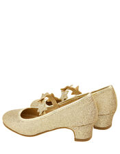 Glitter Star Flamenco Shoes, Gold (GOLD), large