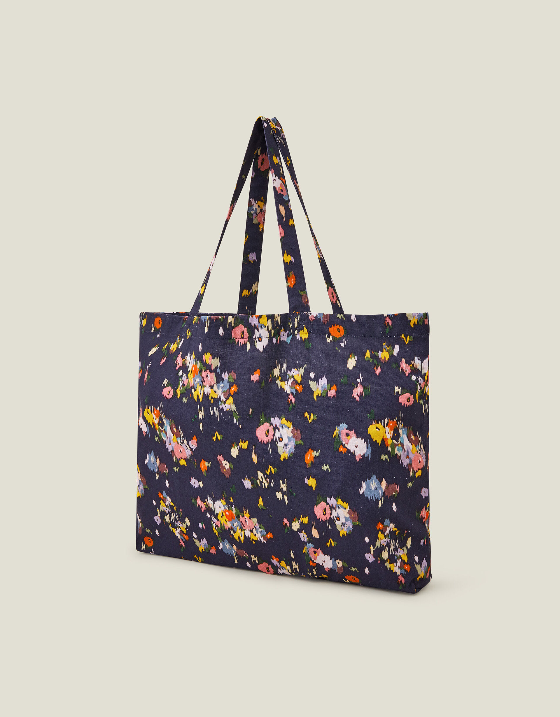 Floral Print Canvas Shopper Totes Shoppers Accessorize UK