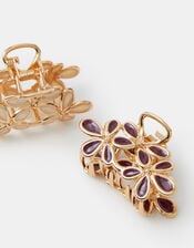 2-Pack Floral Metal Claw Clips, , large