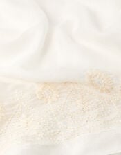 Lightweight Embroidered Scarf, , large