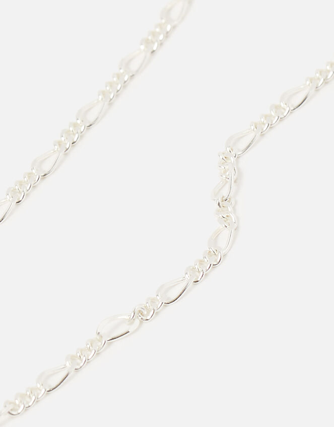 Sterling Silver Chain Anklet Sterling silver Accessorize UK