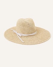 Fifi Fine Crochet Floppy Hat, , large