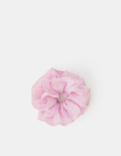 Oversized Ruffle Hair Scrunchie, , large