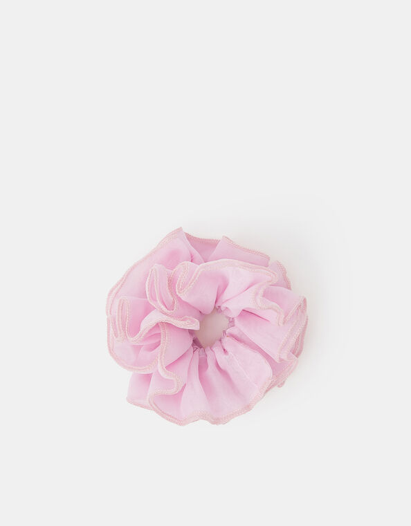 Oversized Ruffle Hair Scrunchie, , large