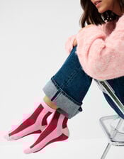 Heart Stripe Socks, , large