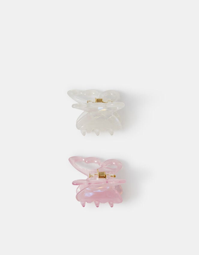 2-Pack Girls Butterfly Claw Clips, , large