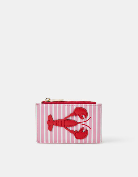 Lobster Stripe Card Holder, , large
