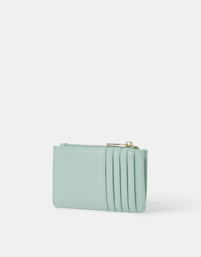 Plain Card Holder, Green (MINT), large