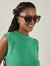 Chunky Cateye Sunglasses, , large