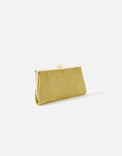 Suedette Clip Frame Bag, , large