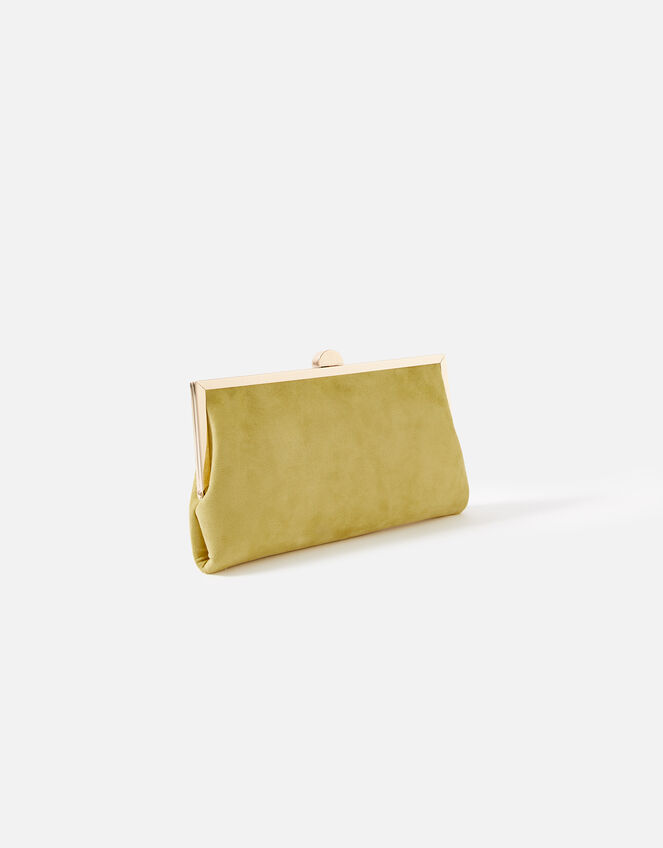 Suedette Clip Frame Bag, , large