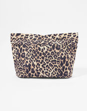 Leopard Zip-Top Bag Organiser, , large