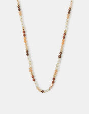 Sandstone Bead Necklace, , large