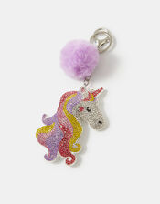 Girls Diamant&eacute; Unicorn Bag Charm, , large
