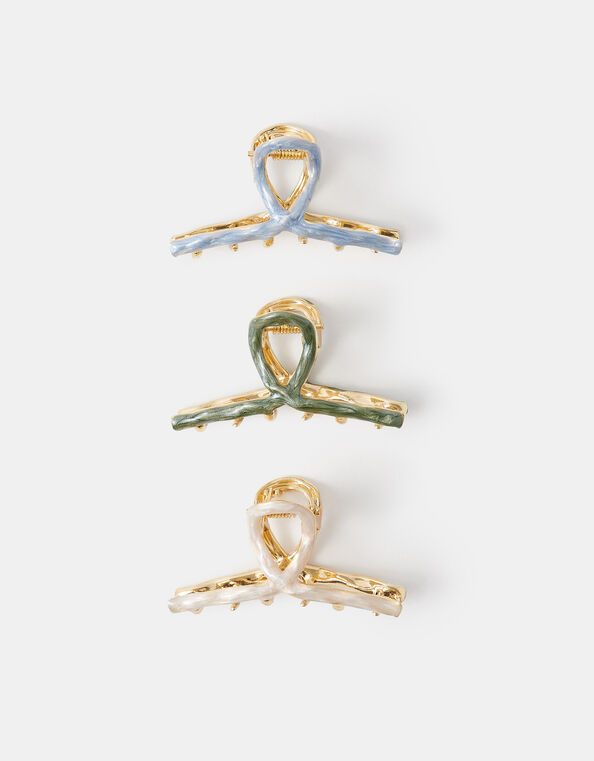 3-Pack Twist Metal Claw Clips, , large
