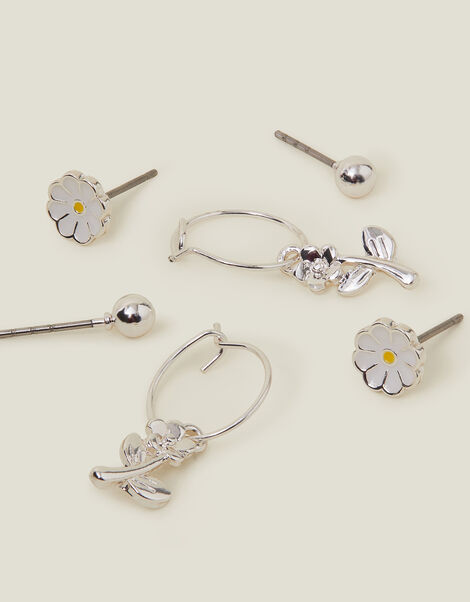 3-Pack Daisy Earrings, , large