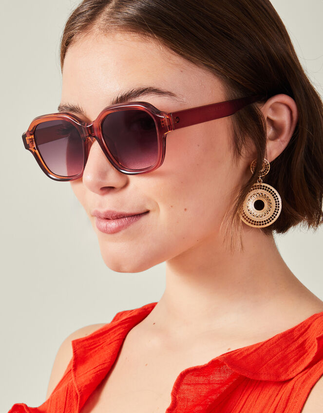 Crystal Square Sunglasses, , large