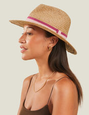 Contrast Band Fedora, , large