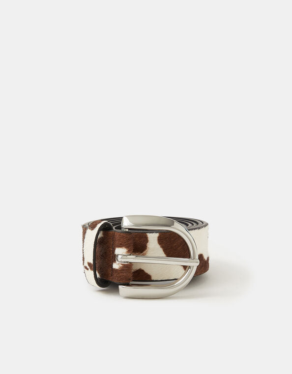 Cow Leather Belt, Multi (DARKS MULTI), large