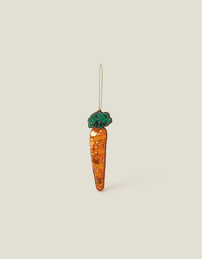 Embellished Carrot Hanging Decoration, , large