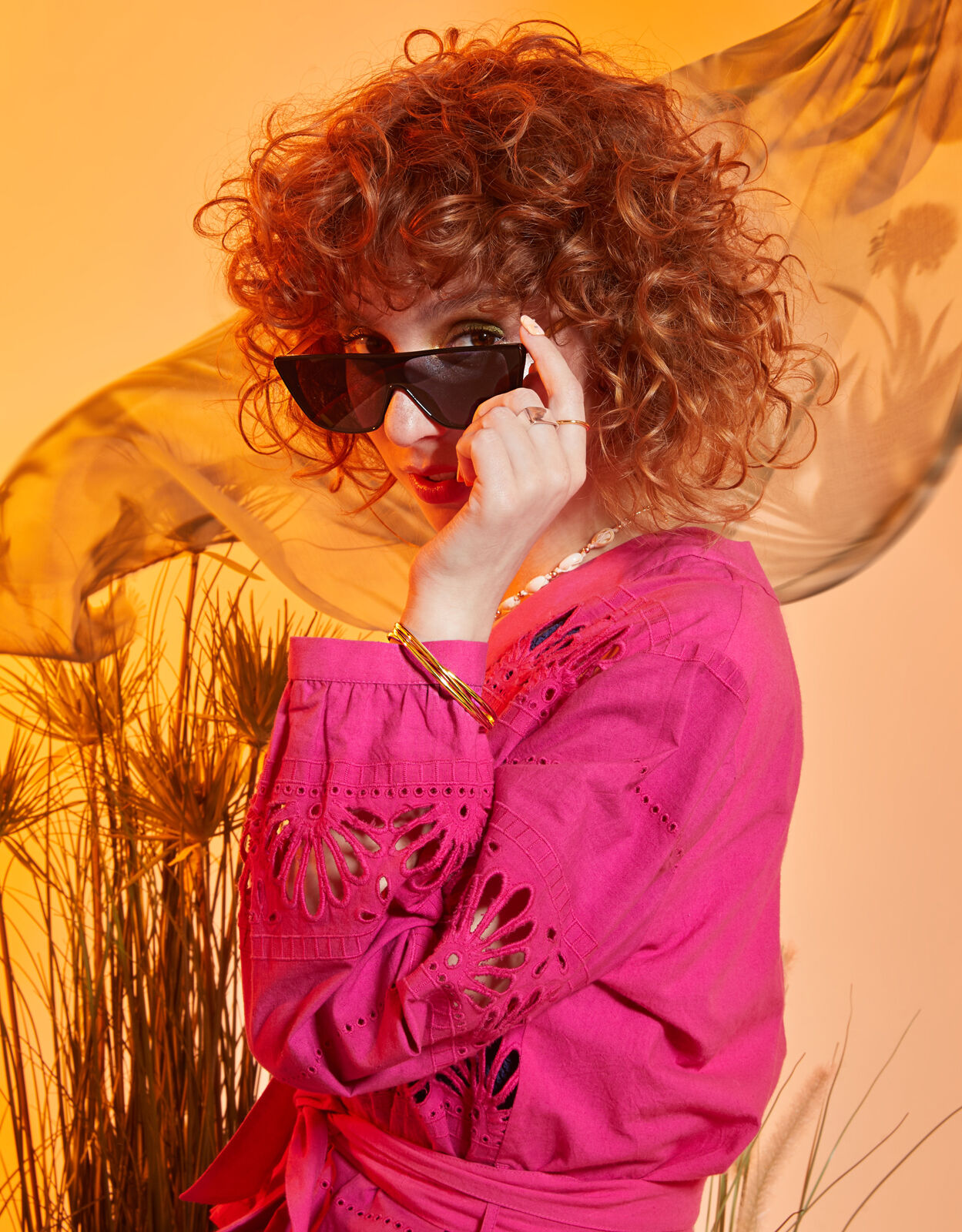 Angled Flat Top Sunglasses Sunglasses Accessorize UK