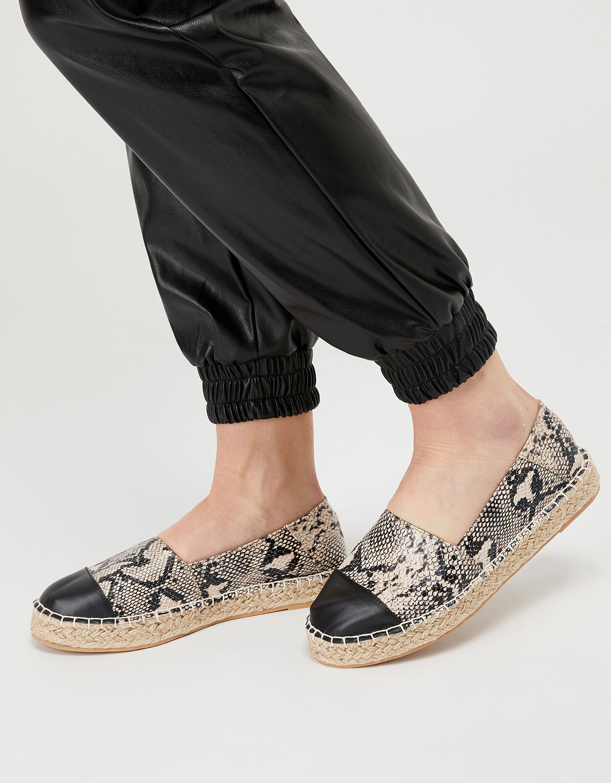 Snake espadrilles on sale