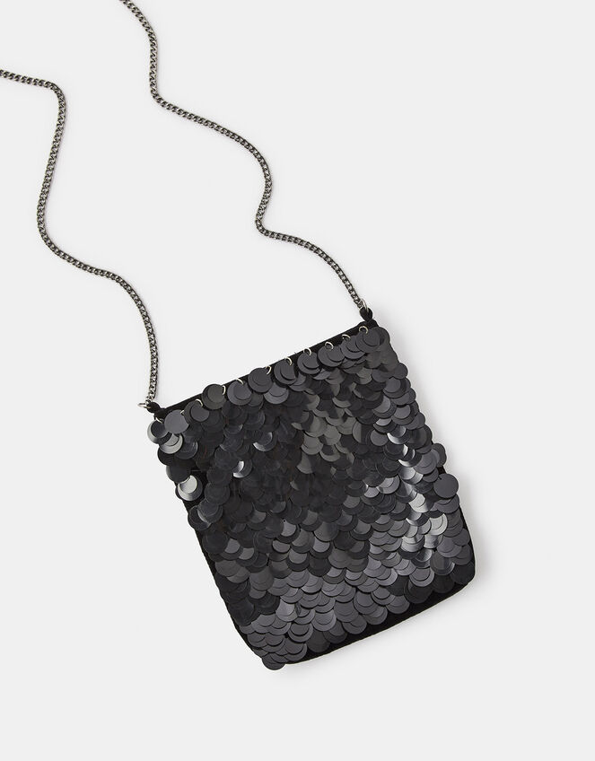 Sequin Mini Cross-Body Bag, , large