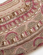 Bead Embellished Clutch Bag, , large