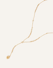 14ct Gold-Plated Y-Chain Necklace, , large