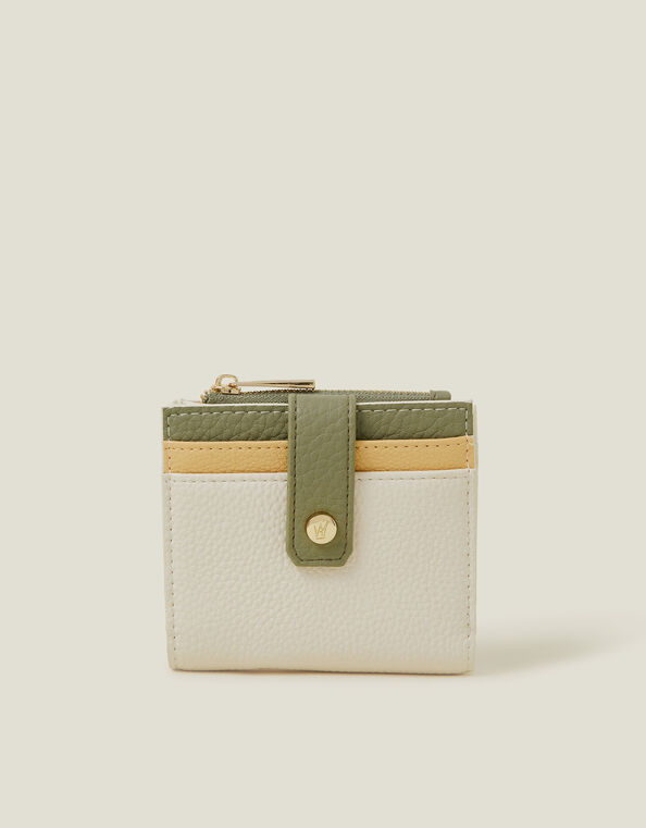Square Colour Block Purse, , large