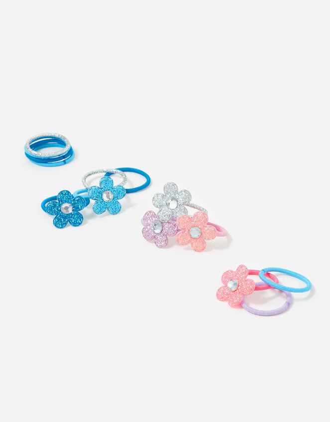 Girls Itsy Bitsy Flower Hairband Set, , large