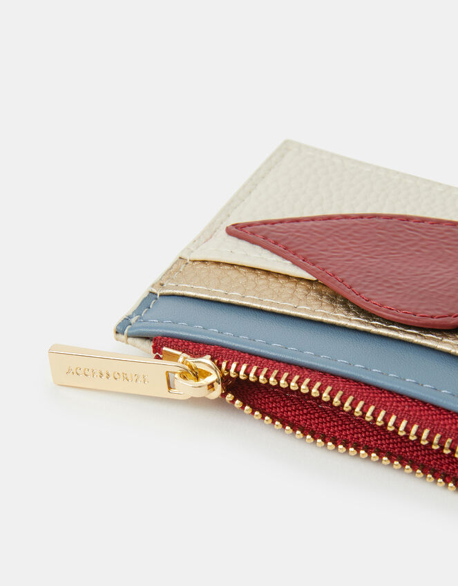 Lips Colourblock Card Holder, , large