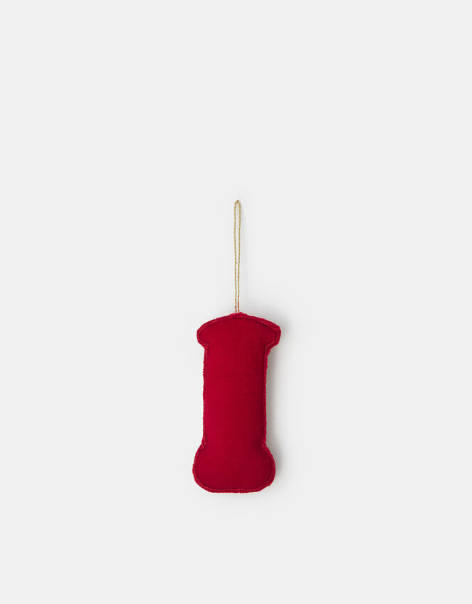 2026 Embellished London Postbox Velvet Christmas Tree Decoration, , large
