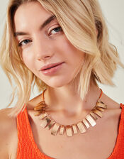 Statement Aztec Collar Necklace, , large