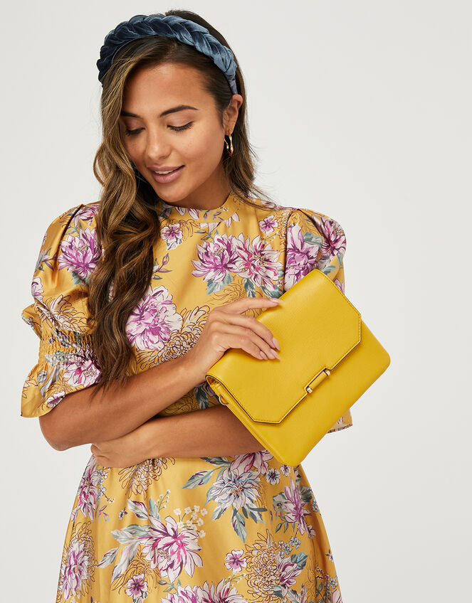 Callie Cross-Body Bag, Yellow (YELLOW), large