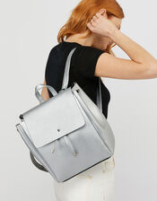 Katie Backpack, Silver (SILVER), large