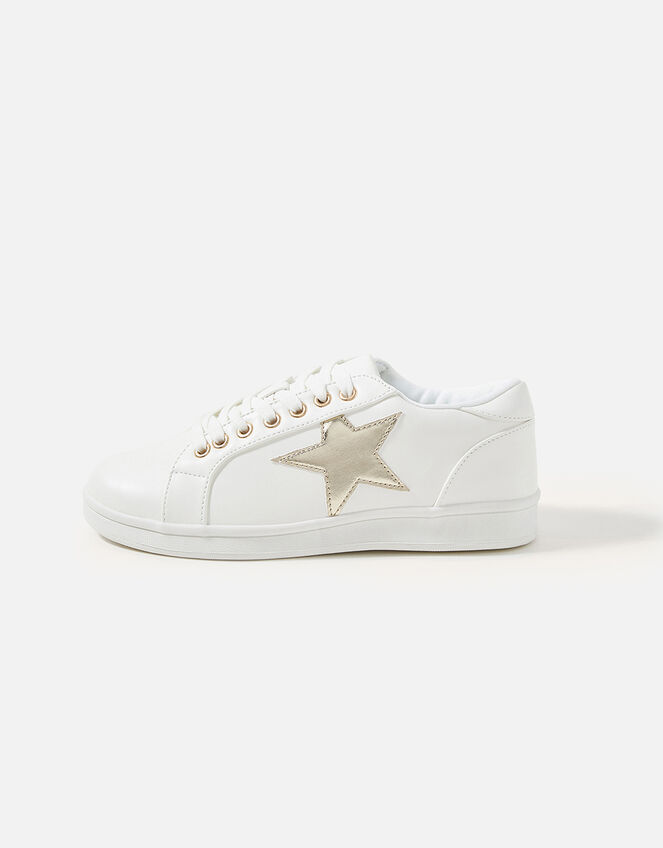 Star Trainers, White (WHITE), large