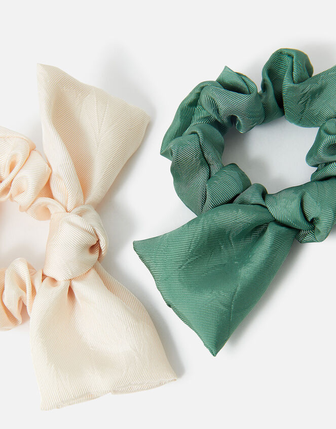 Bunny Ear Scrunchies Set of Two, , large