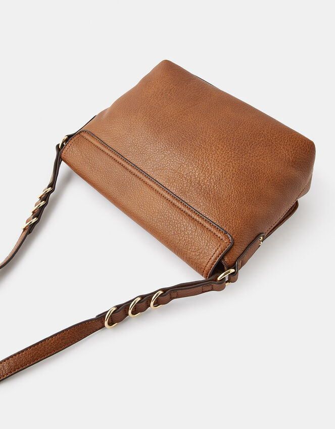 Ava Shoulder Bag, Tan (TAN), large