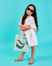 Girls Mermaid Shopper Bag, , large