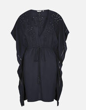 Cutwork Kaftan, Black (BLACK), large
