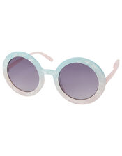 Ombre Round Sunglasses, , large