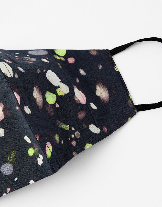 Solar Print Face Covering in Pure Cotton, , large