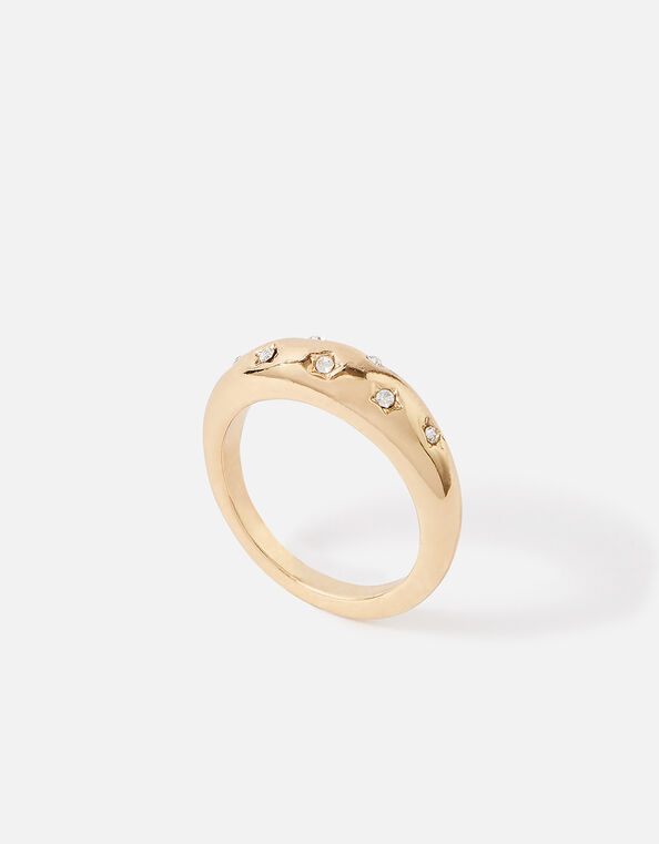 Chunky Star Ring Gold, Gold (GOLD), large