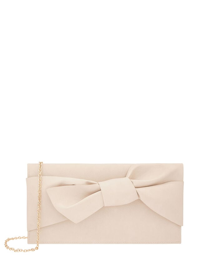 Bow Clutch Bag, , large