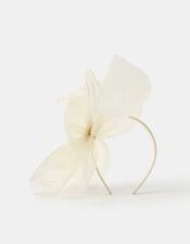 Mini Crin Fascinator, Ivory (IVORY), large