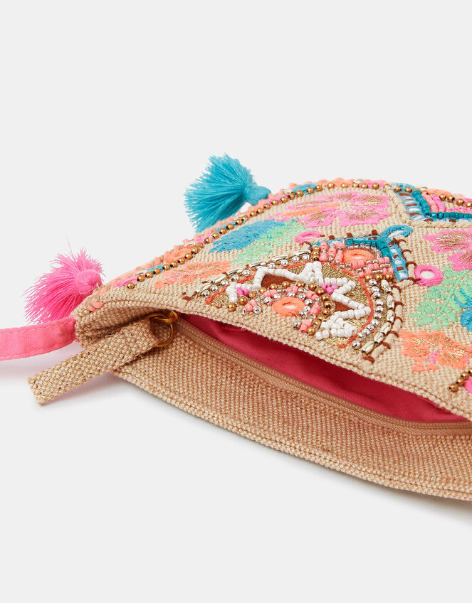 Girls Mirror & Tassel Embellished Bag, , large